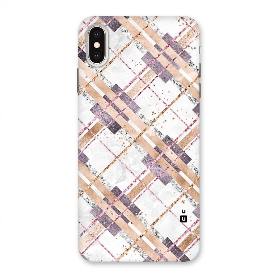 Check Trouble Back Case for iPhone XS Max