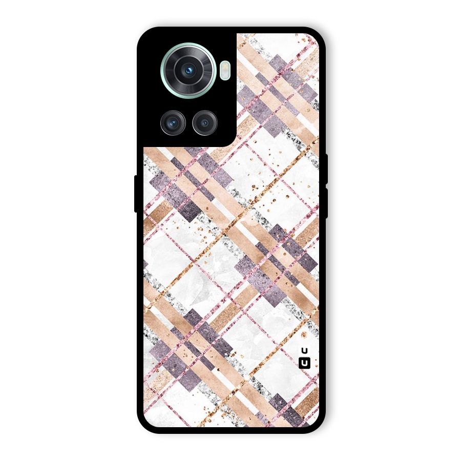 Check Trouble Glass Back Case for OnePlus 10R