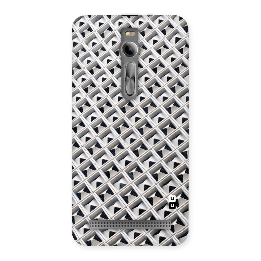 Check White Design Back Case for Asus Zenfone 2