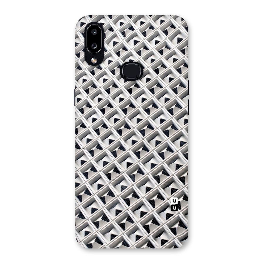 Check White Design Back Case for Galaxy A10s