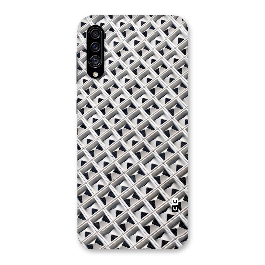 Check White Design Back Case for Galaxy A30s