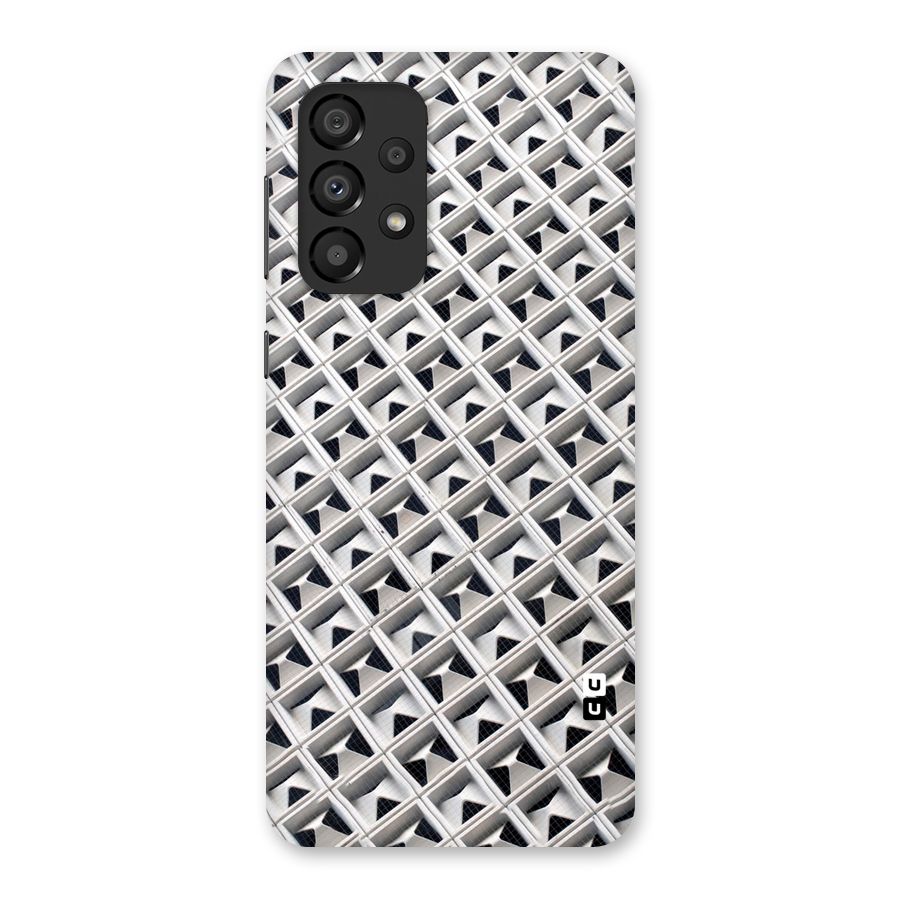 Check White Design Back Case for Galaxy A33 5G