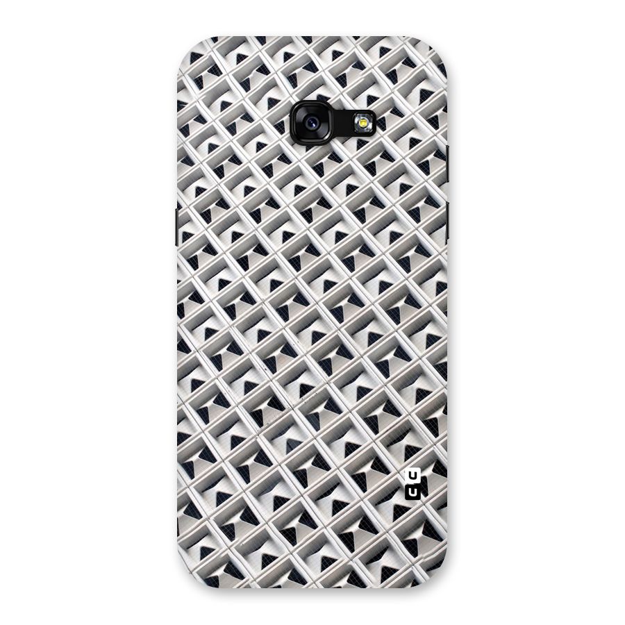 Check White Design Back Case for Galaxy A5 2017