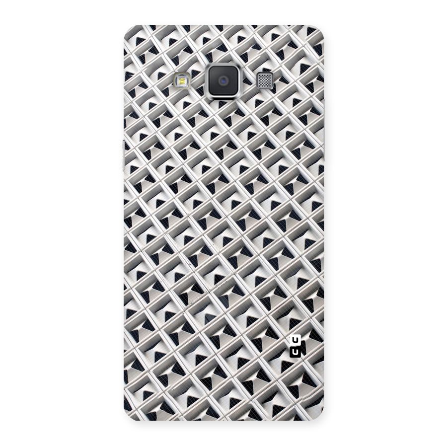 Check White Design Back Case for Galaxy Grand 3