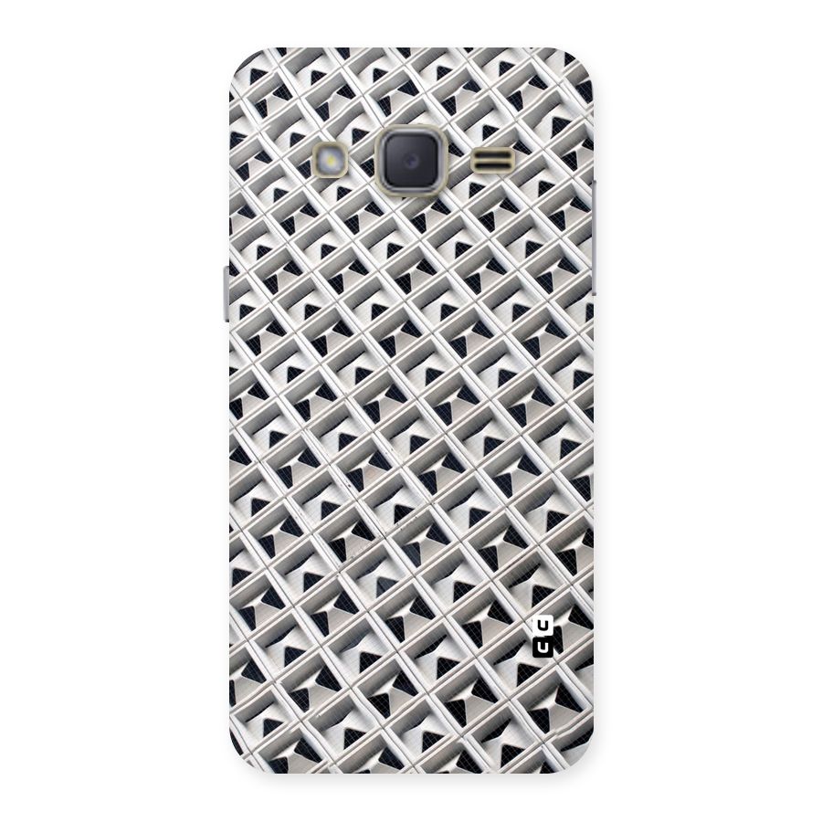 Check White Design Back Case for Galaxy J2