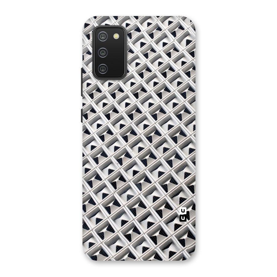 Check White Design Back Case for Galaxy M02s
