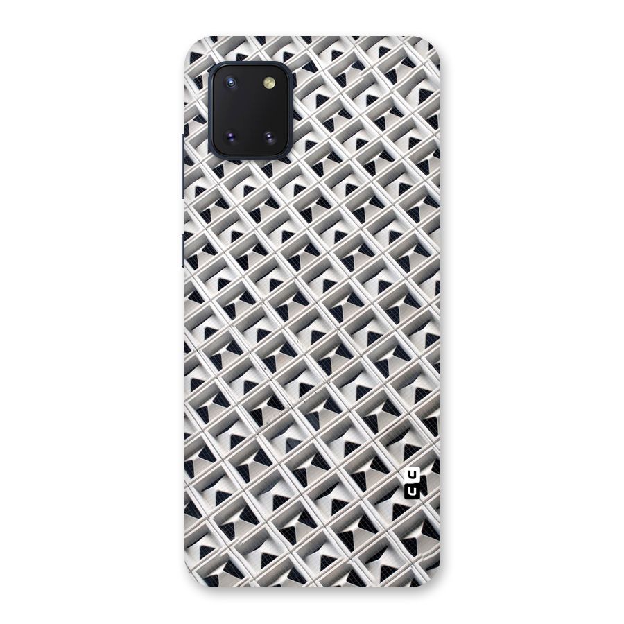 Check White Design Back Case for Galaxy Note 10 Lite