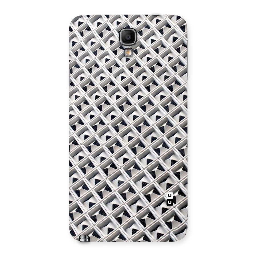 Check White Design Back Case for Galaxy Note 3 Neo