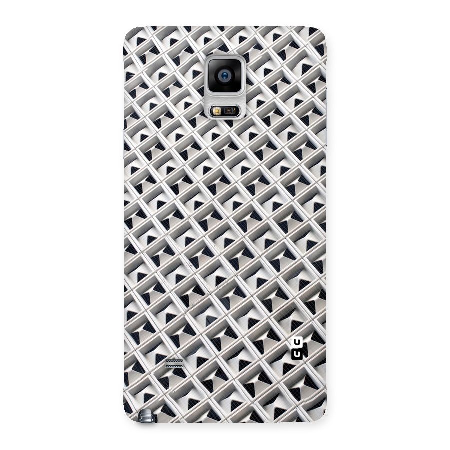 Check White Design Back Case for Galaxy Note 4