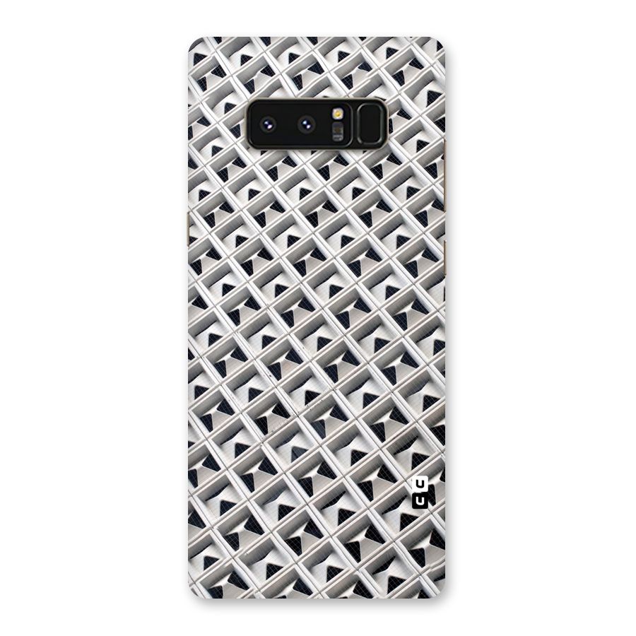 Check White Design Back Case for Galaxy Note 8