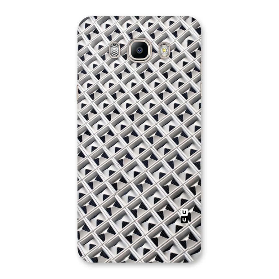 Check White Design Back Case for Galaxy On8