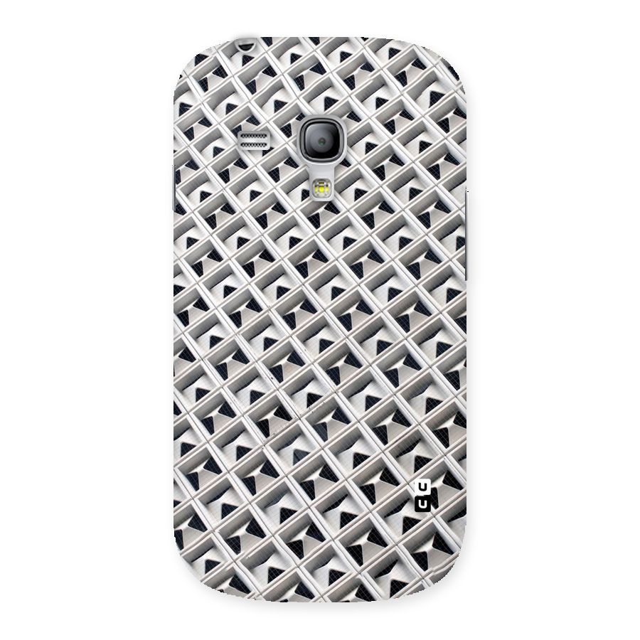 Check White Design Back Case for Galaxy S3 Mini