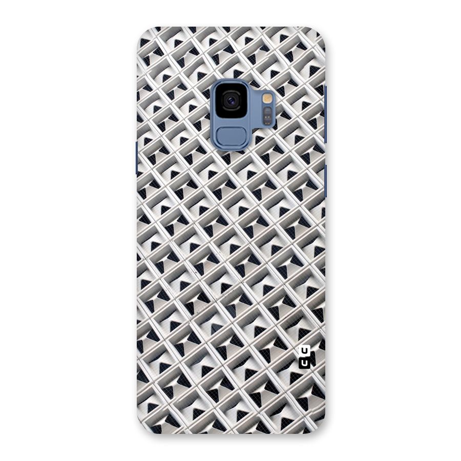 Check White Design Back Case for Galaxy S9