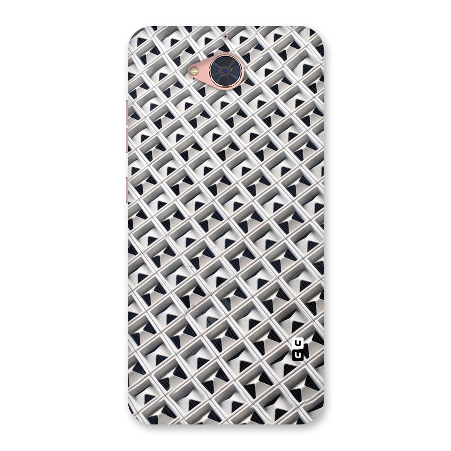 Check White Design Back Case for Gionee S6 Pro