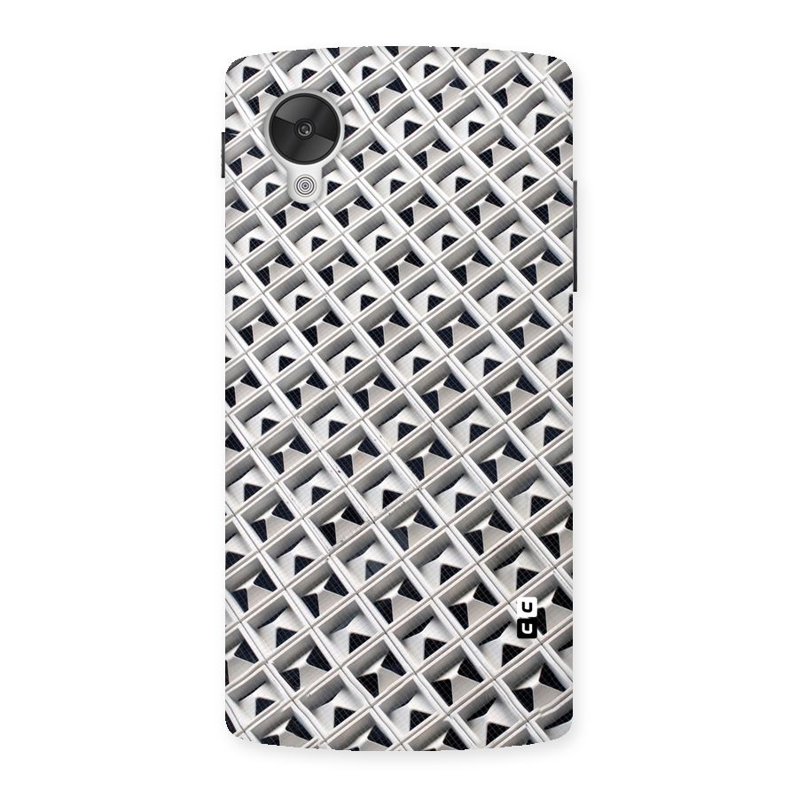 Check White Design Back Case for Google Nexsus 5