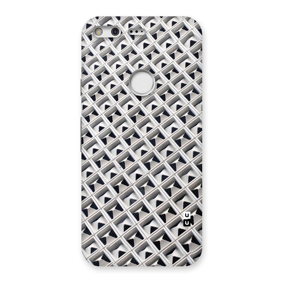 Check White Design Back Case for Google Pixel