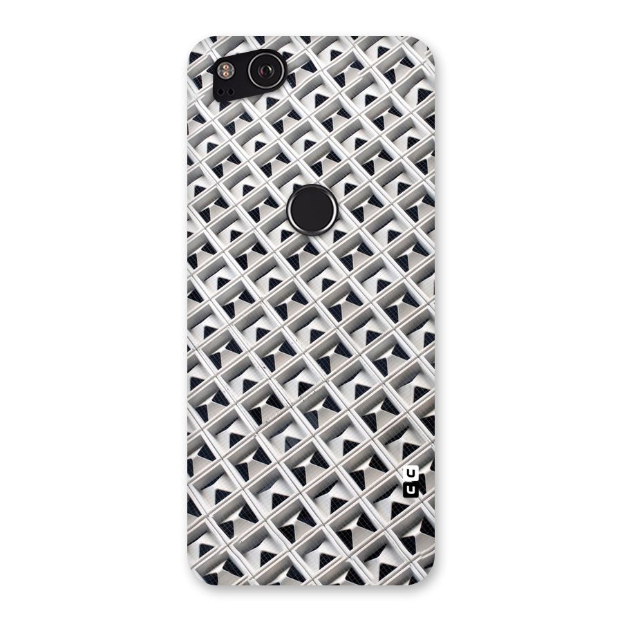 Check White Design Back Case for Google Pixel 2