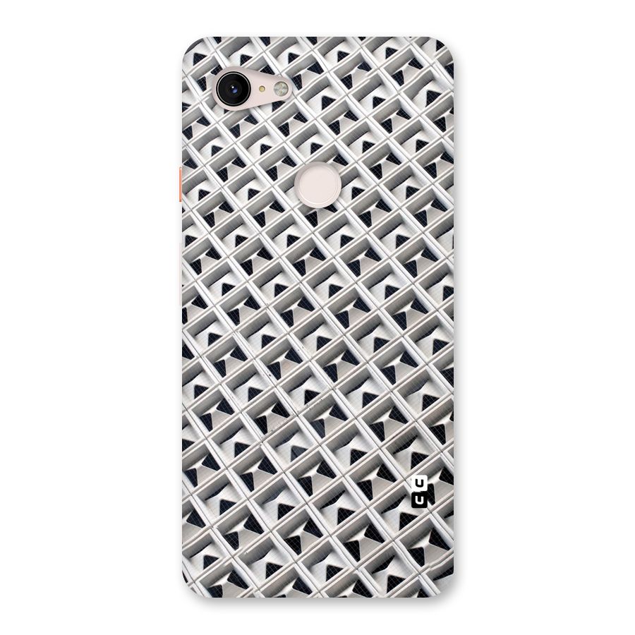 Check White Design Back Case for Google Pixel 3 XL