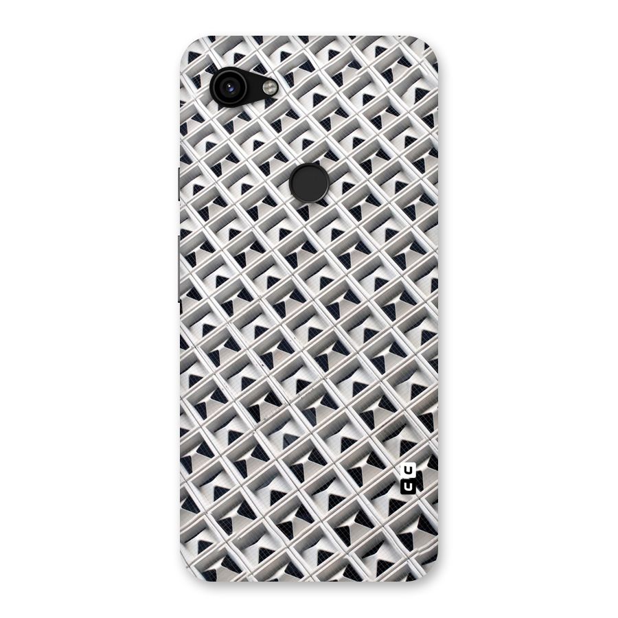 Check White Design Back Case for Google Pixel 3a XL