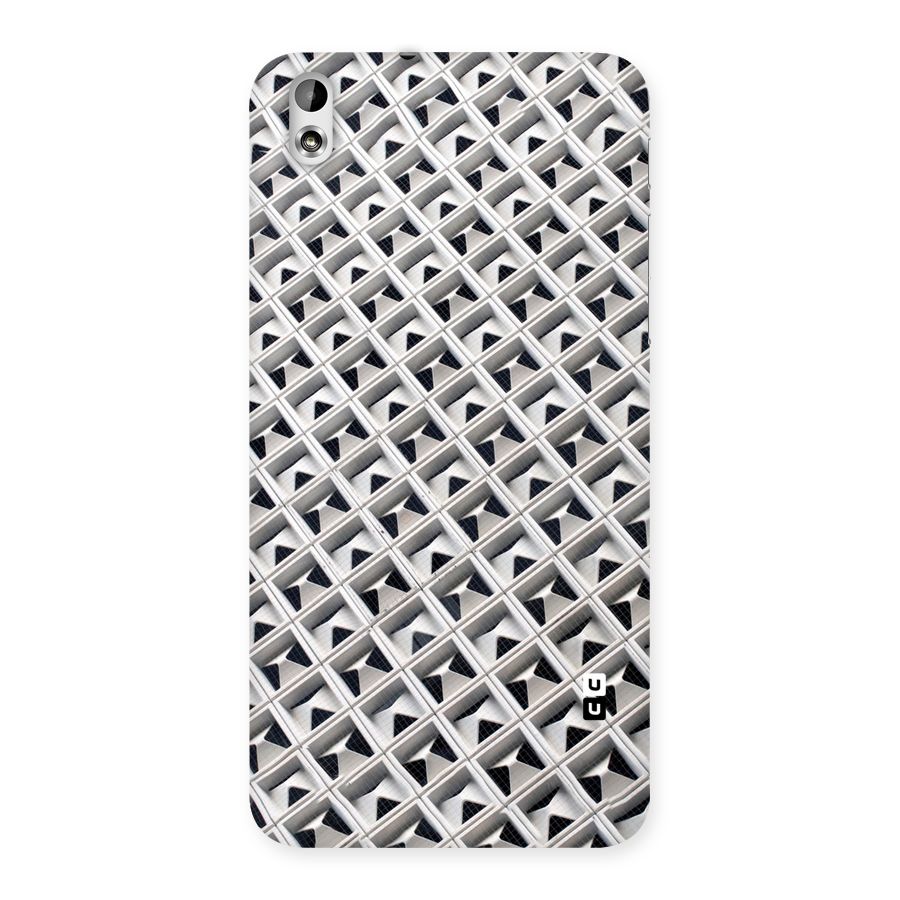 Check White Design Back Case for HTC Desire 816g