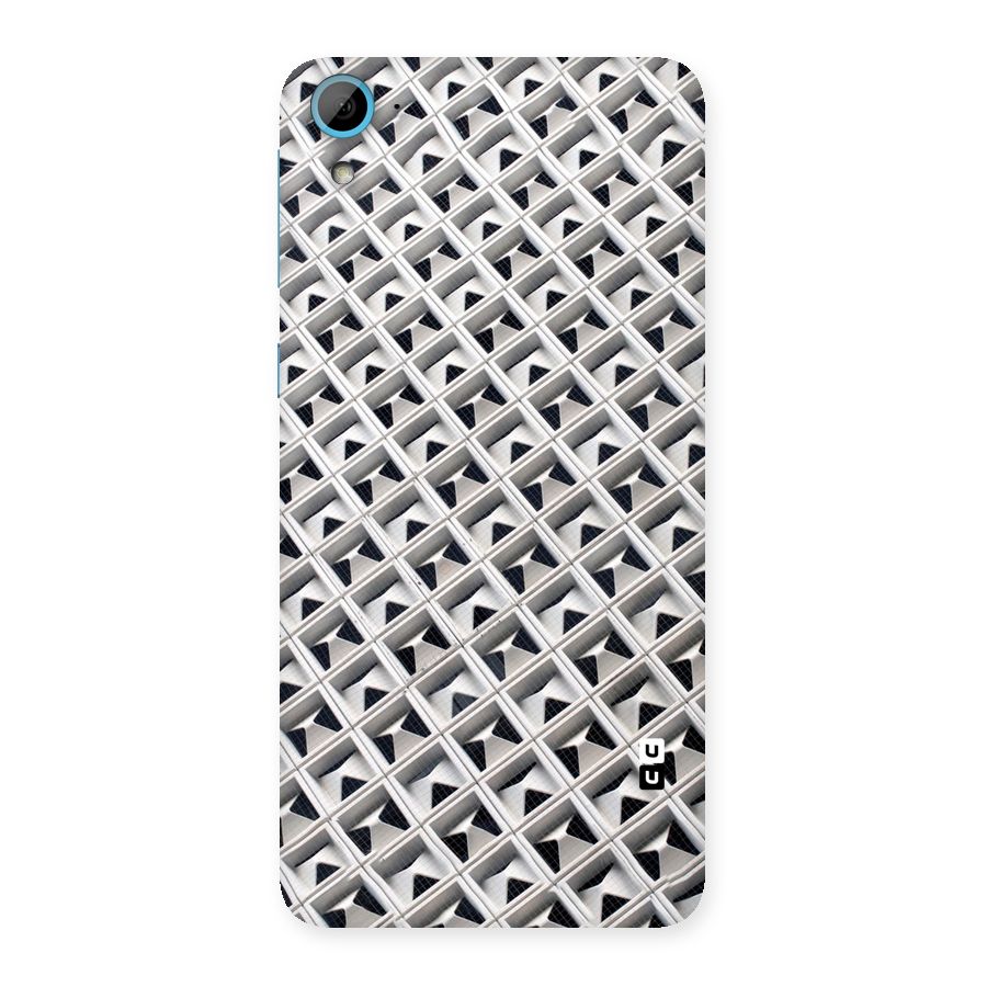 Check White Design Back Case for HTC Desire 826