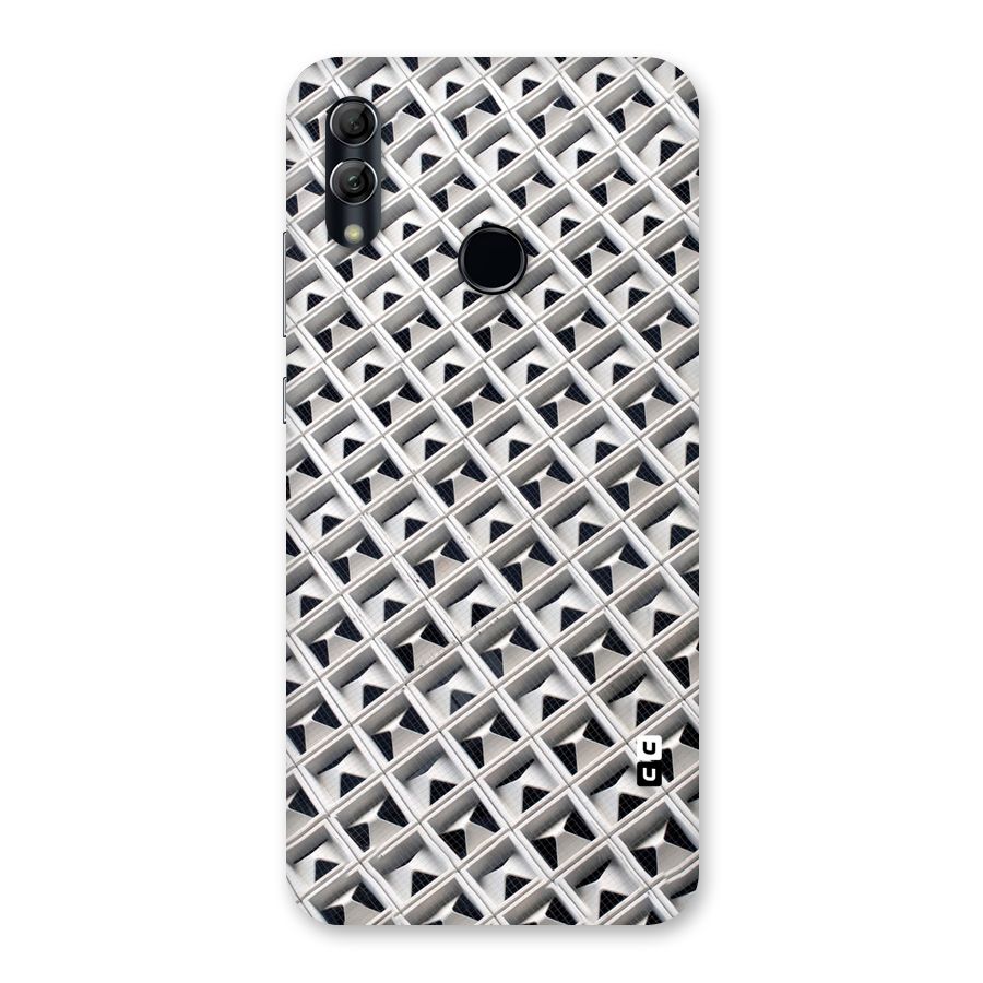 Check White Design Back Case for Honor 10 Lite