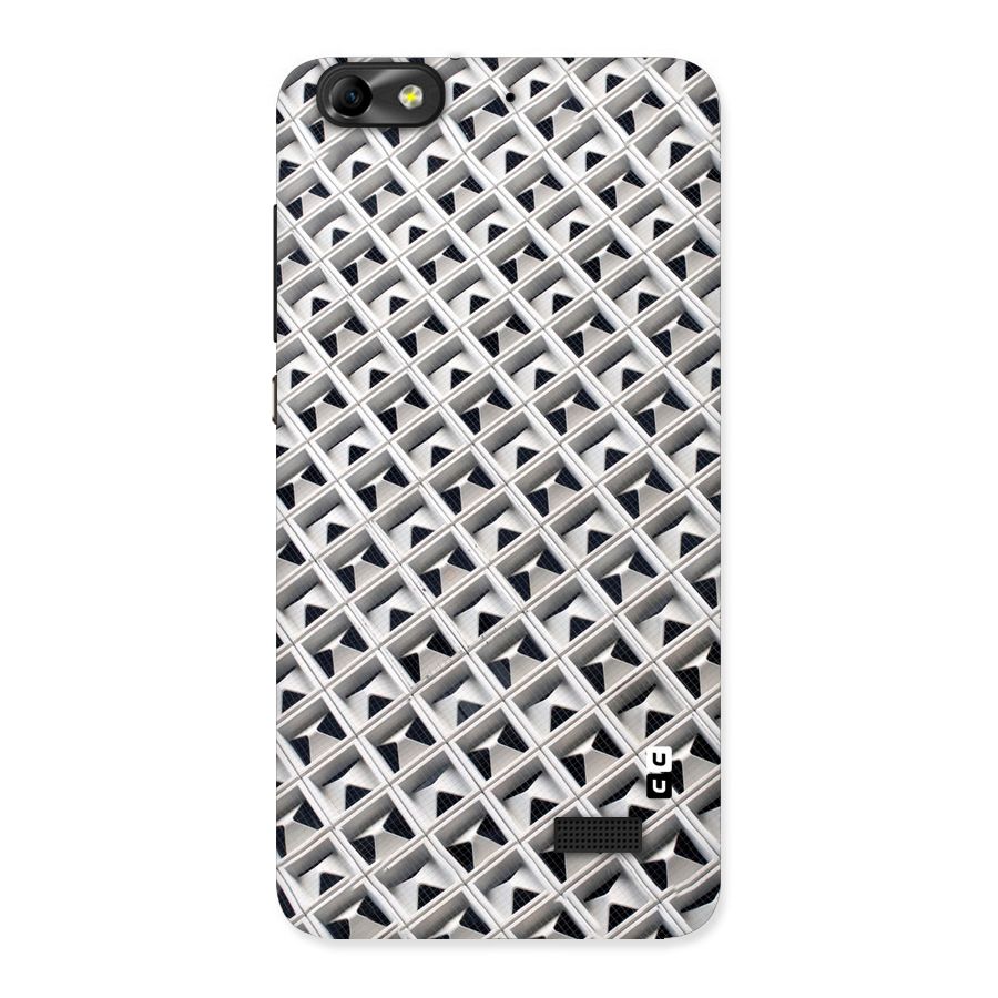 Check White Design Back Case for Honor 4C