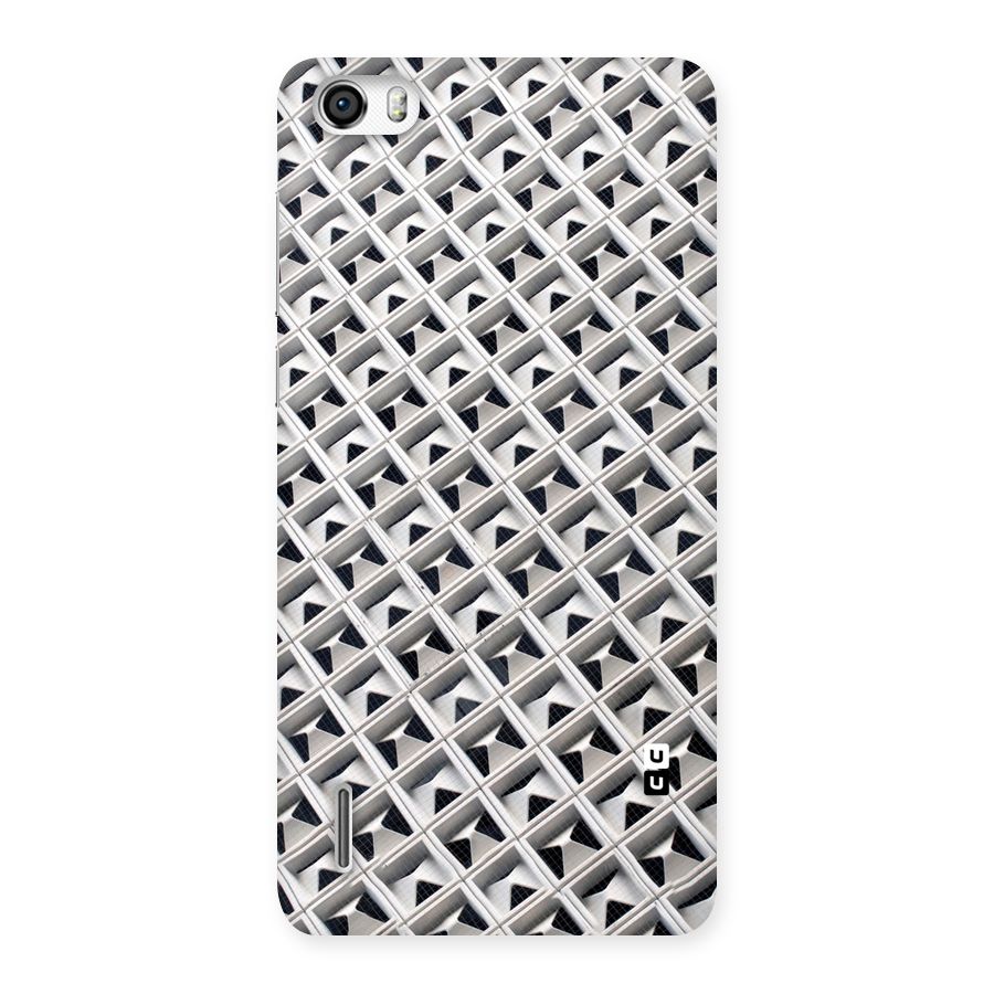 Check White Design Back Case for Honor 6