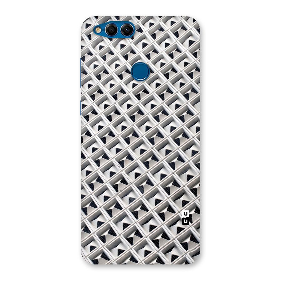 Check White Design Back Case for Honor 7X