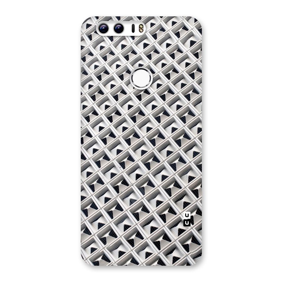 Check White Design Back Case for Honor 8