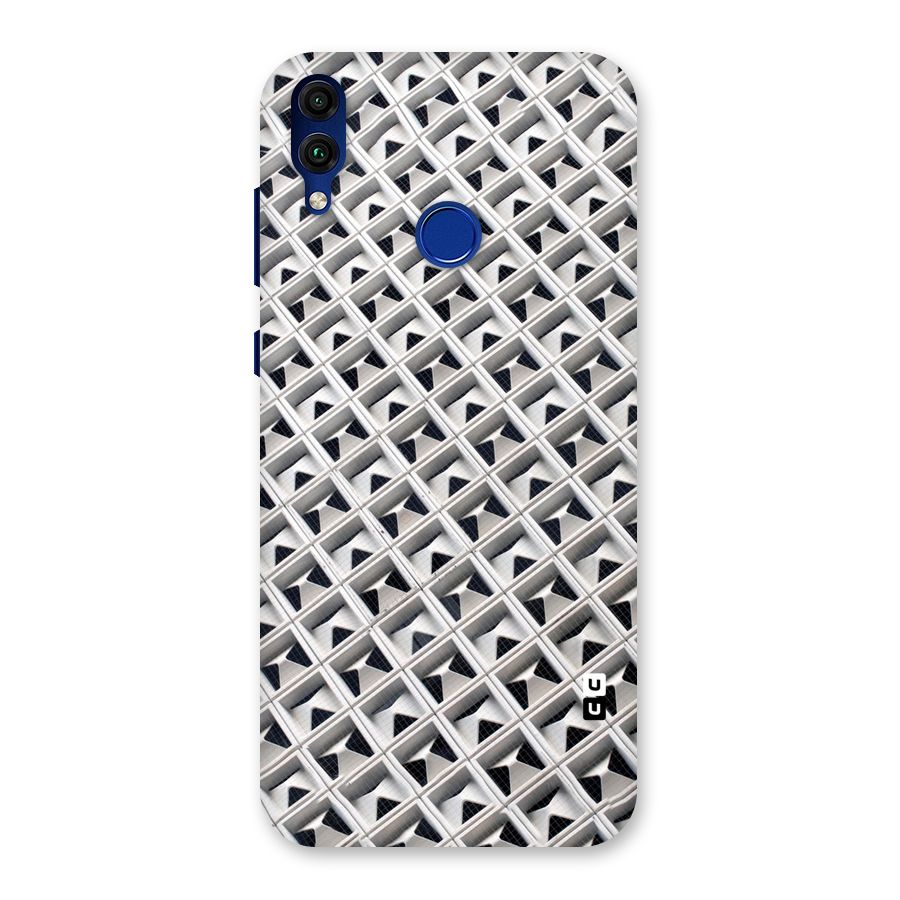 Check White Design Back Case for Honor 8C