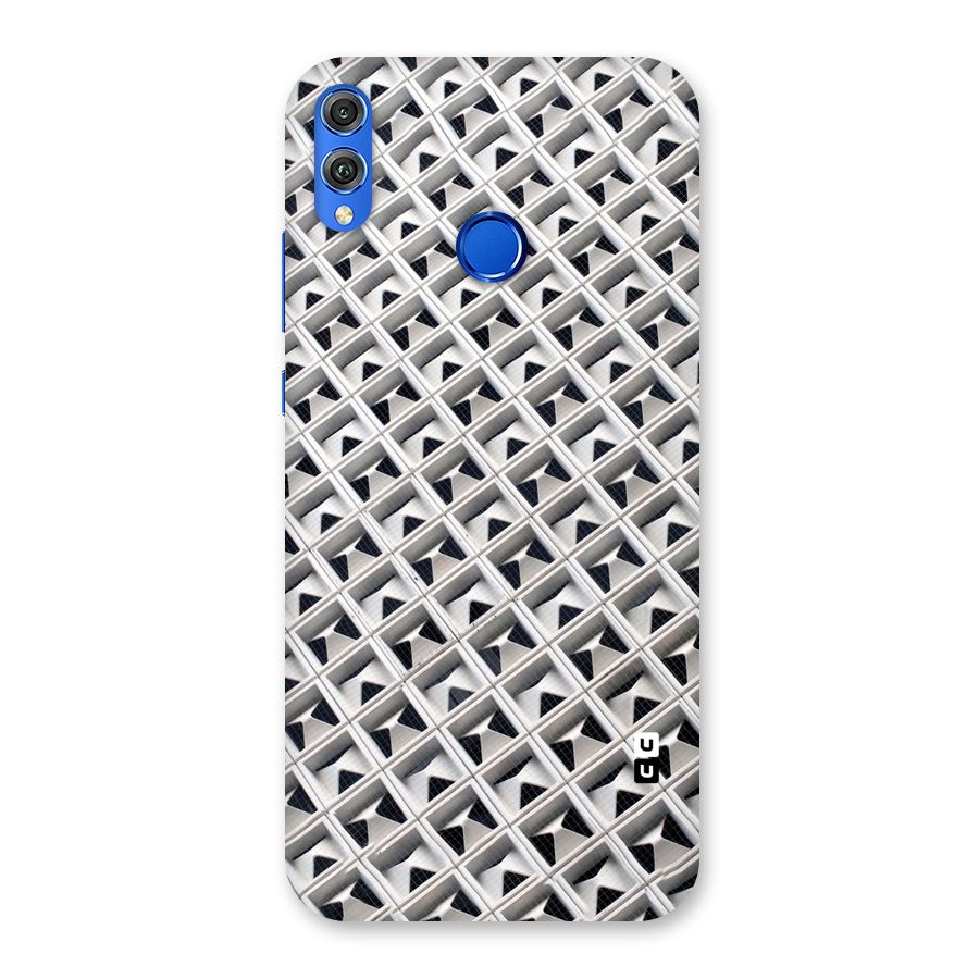 Check White Design Back Case for Honor 8X