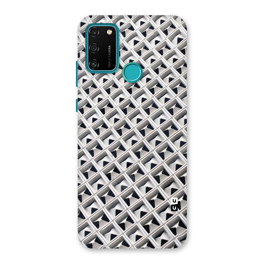 Check White Design Back Case for Honor 9A