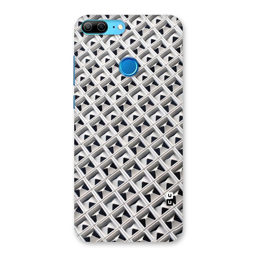 Check White Design Back Case for Honor 9 Lite