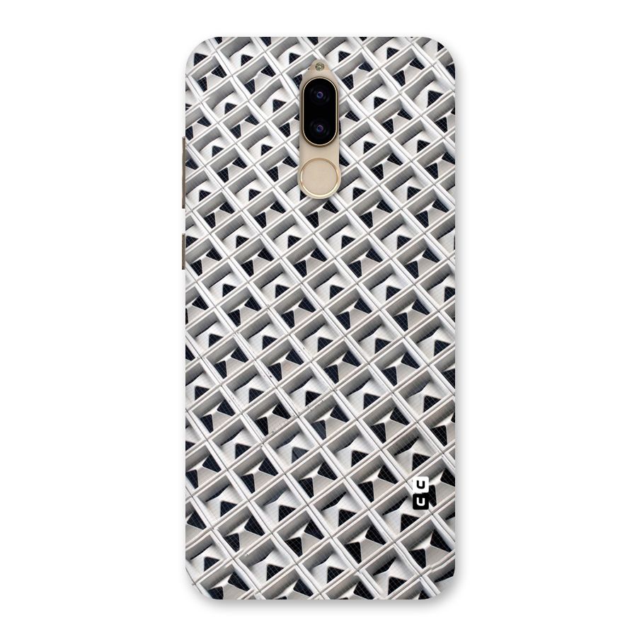 Check White Design Back Case for Honor 9i