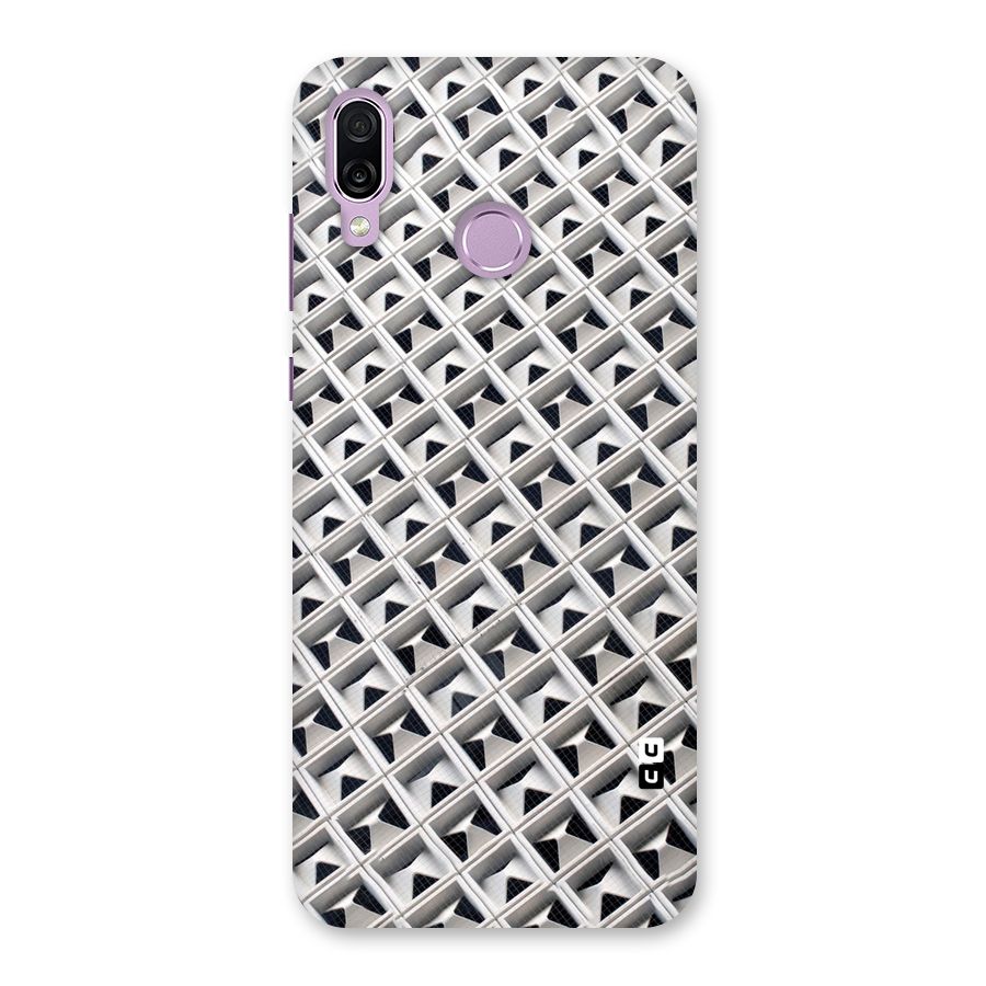 Check White Design Back Case for Honor Play