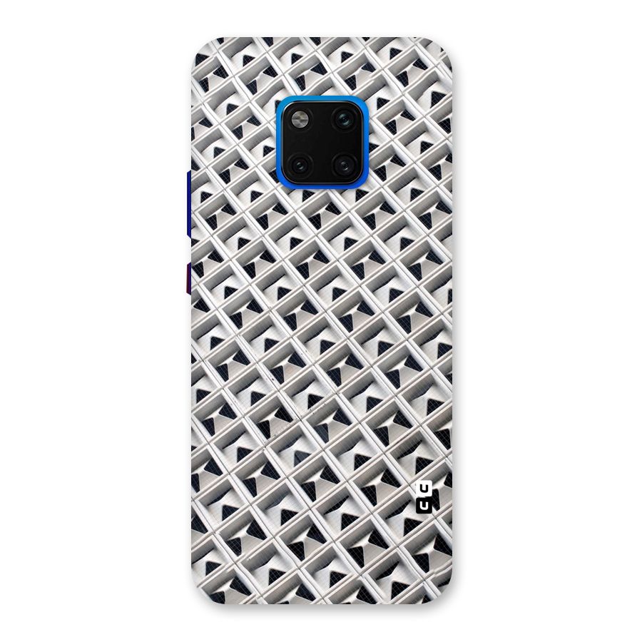 Check White Design Back Case for Huawei Mate 20 Pro