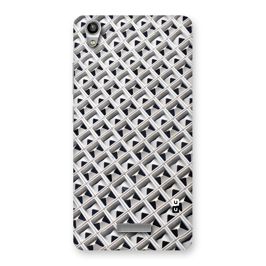 Check White Design Back Case for Lava-Pixel-V1