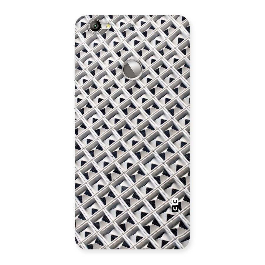 Check White Design Back Case for LeTV Le 1s