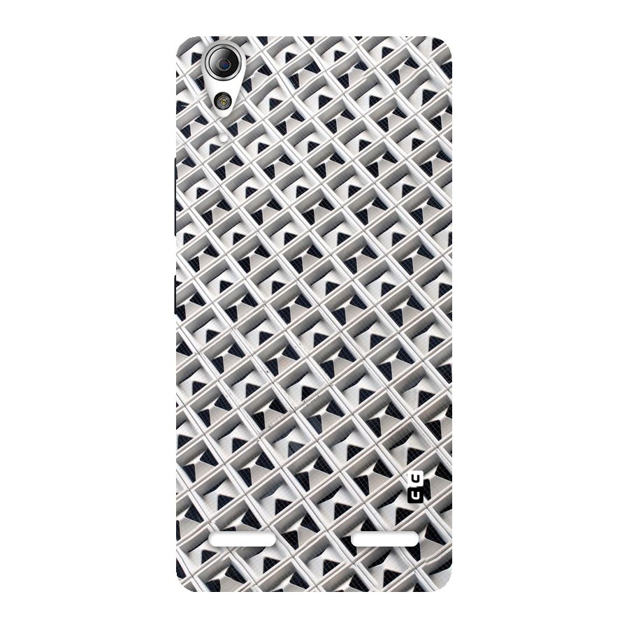 Check White Design Back Case for Lenovo A6000