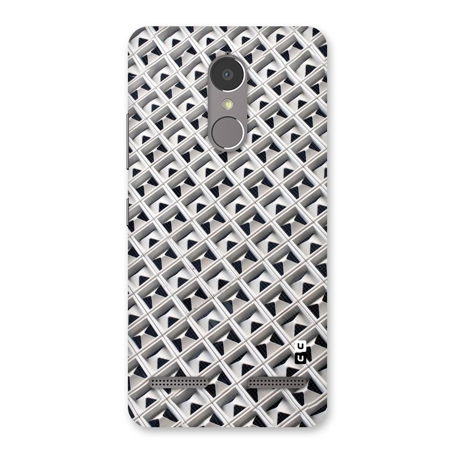 Check White Design Back Case for Lenovo K6