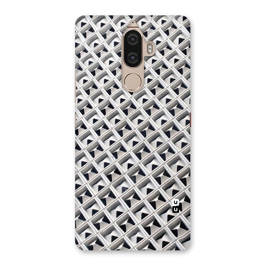 Check White Design Back Case for Lenovo K8 Note