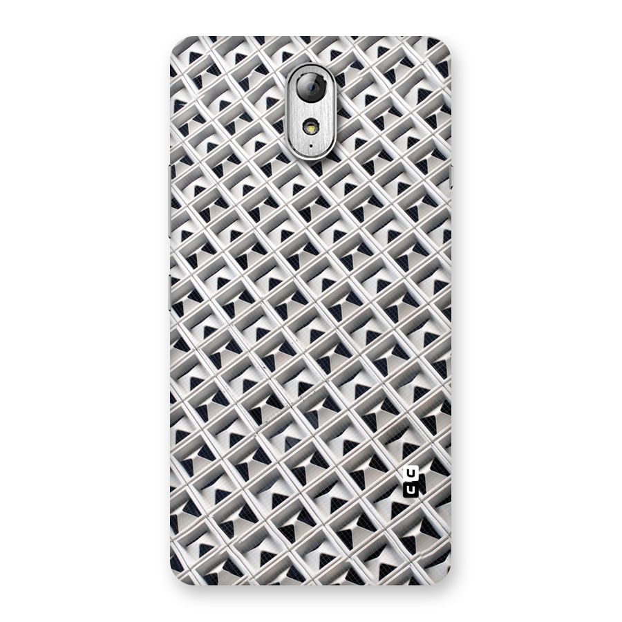 Check White Design Back Case for Lenovo Vibe P1M