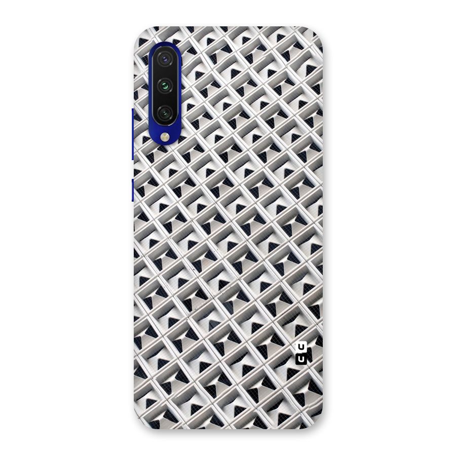 Check White Design Back Case for Mi A3