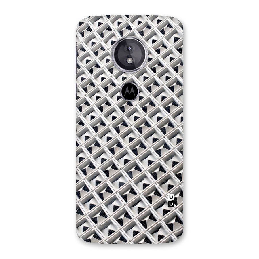 Check White Design Back Case for Moto E5