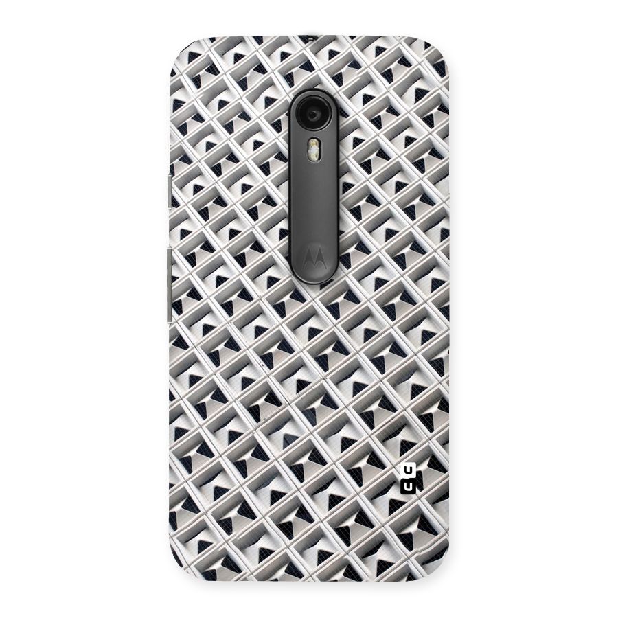 Check White Design Back Case for Moto G3