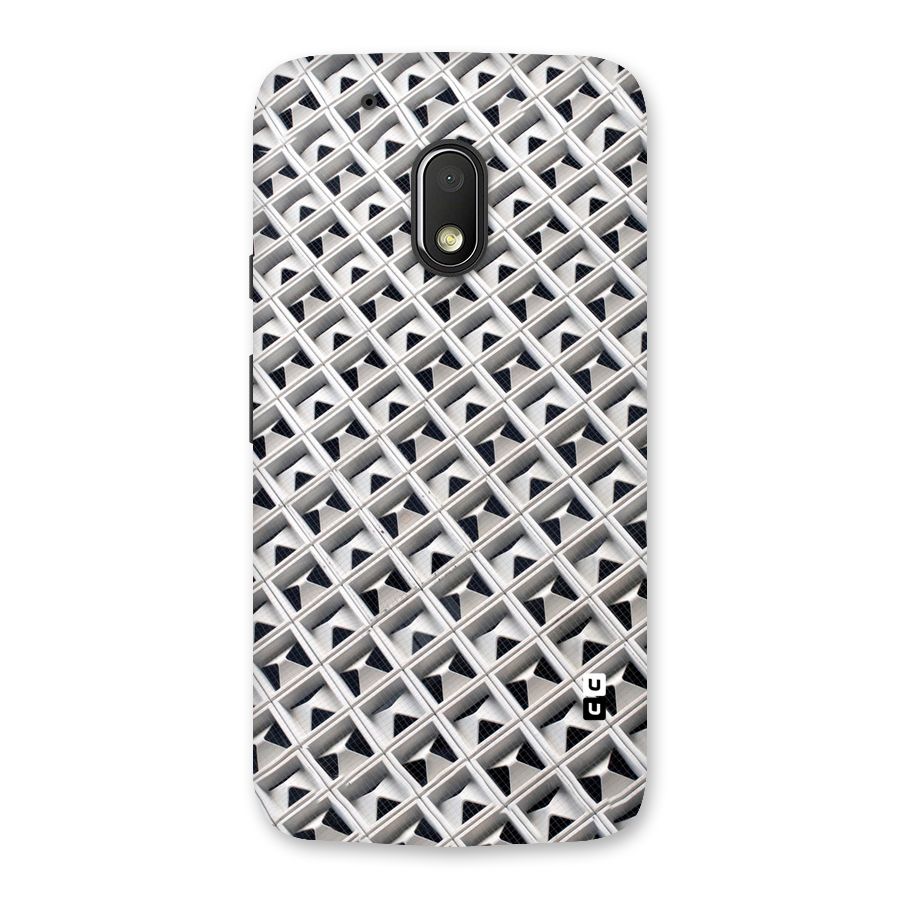 Check White Design Back Case for Moto G4 Play