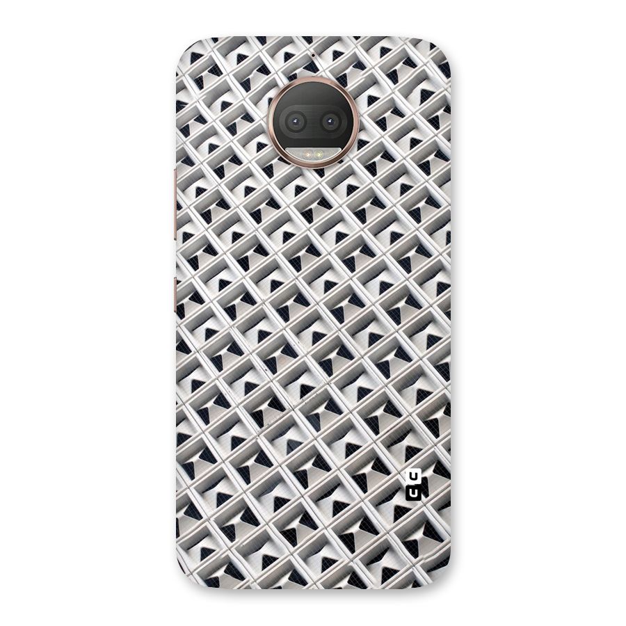 Check White Design Back Case for Moto G5s Plus