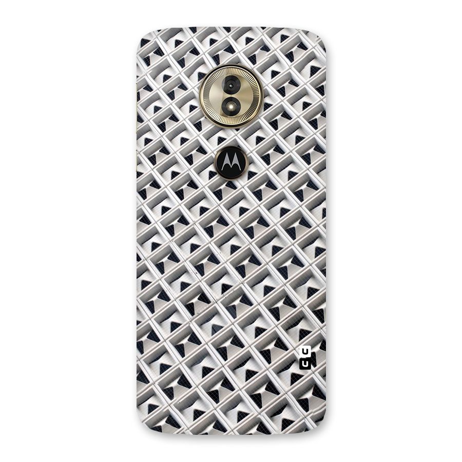 Check White Design Back Case for Moto G6 Play