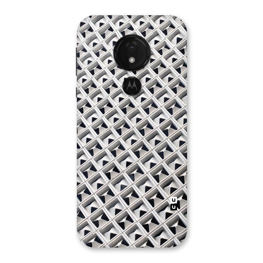 Check White Design Back Case for Moto G7 Power